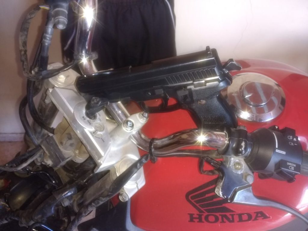 Moto foi recuperada nesta quinta-feira (14)