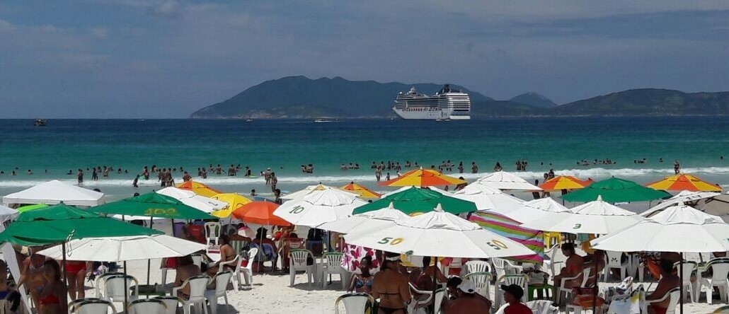 Temporada de Cruzeiros em Cabo Frio